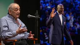 Sonny Vaccaro (L), Michael Jordan (R)