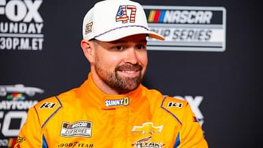 NASCAR Cup Series driver Ricky Stenhouse Jr during Daytona 500 media day at Daytona International Speedway.