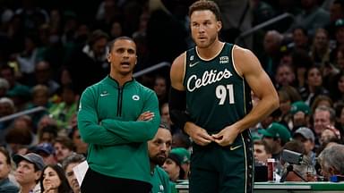 Joe Mazzulla and Blake Griffin, Boston Celtics