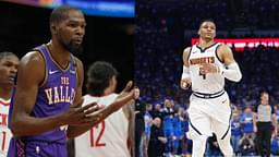 Kevin Durant (L), Russell Westbrook (R)"When KD Decided to Go to Golden State": Candace Parker Brings Up Kevin Durant and Russell Westbrook to Criticize Media's Biased Coverage"When KD Decided to Go to Golden State": Candace Parker Brings Up Kevin Durant and Russell Westbrook to Criticize Media's Biased Coverage