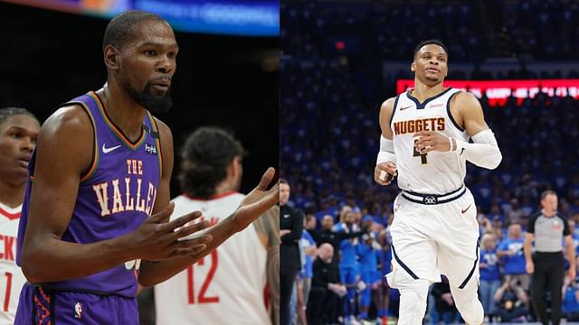 Kevin Durant (L), Russell Westbrook (R)"When KD Decided to Go to Golden State": Candace Parker Brings Up Kevin Durant and Russell Westbrook to Criticize Media's Biased Coverage"When KD Decided to Go to Golden State": Candace Parker Brings Up Kevin Durant and Russell Westbrook to Criticize Media's Biased Coverage
