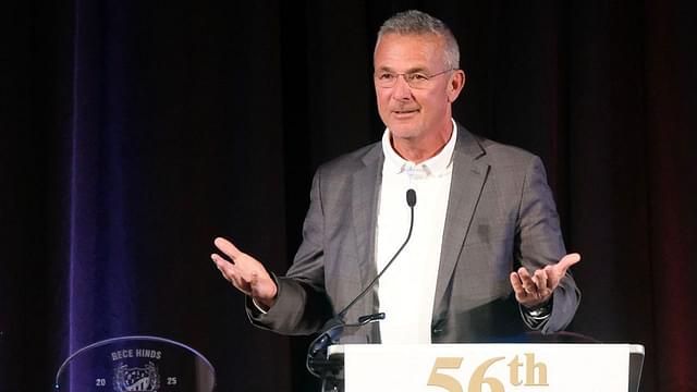 Urban Meyer was the keynote speaker of the 2025 All Sports Association Awards Banquet. Meyer coached 17 seasons as a head coach, and is most well-known for his tenures at both the University of Florida and Ohio State University, where he earned 3 national championship titles (UF: 2008, 2009, OSU: 2014).