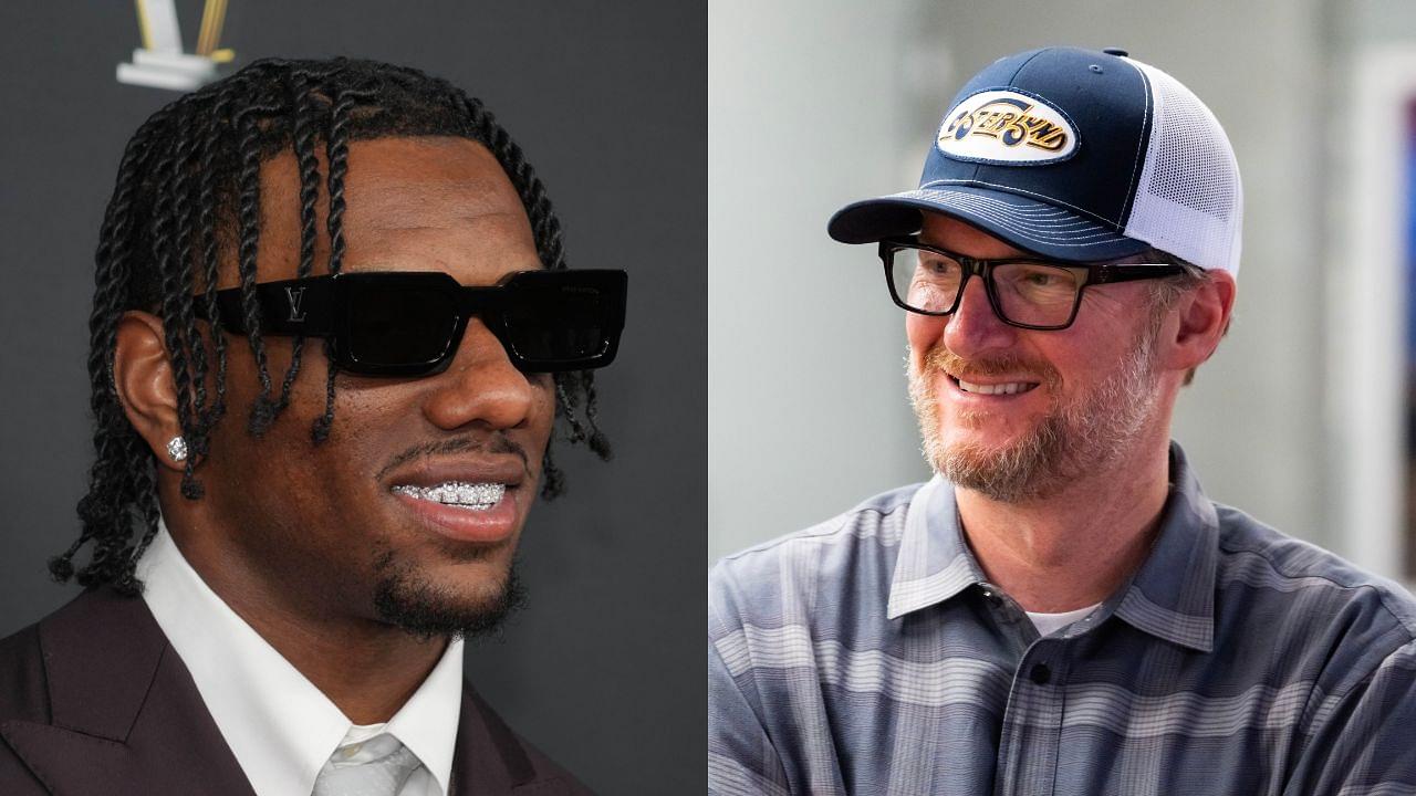 Malik Nabers and Dale Earnhardt Jr.