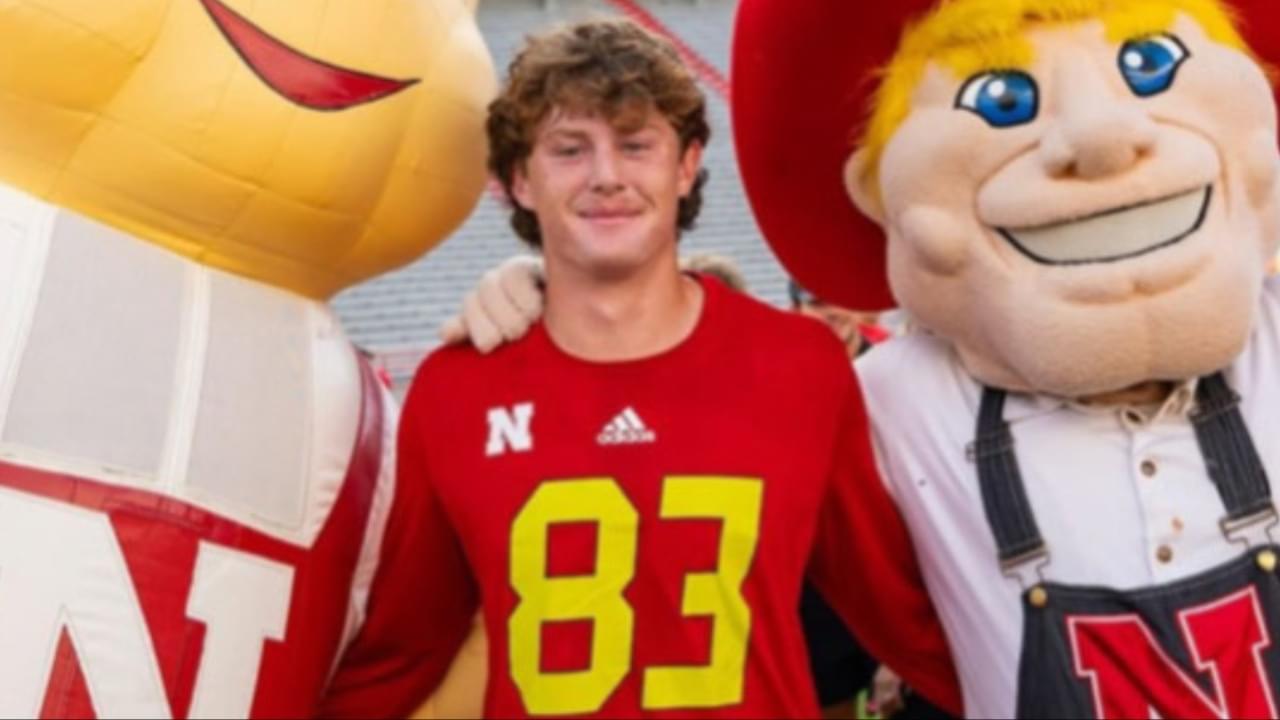 Nebraska Cornhuskers punter Archie Wilson