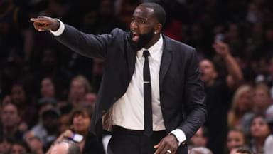 Cleveland Cavaliers center Kendrick Perkins (21) during the second quarter in game four of the 2018 NBA Finals against the Golden State Warriors at Quicken Loans Arena. The Warriors defeated the Cavaliers 108-85 to complete a four-game sweep.