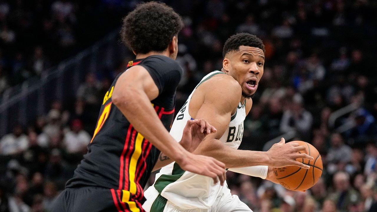 Giannis Antetokounmpo, Bucs v Hawks