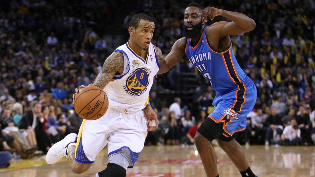 Monta Ellis and James Harden, GS v OKC