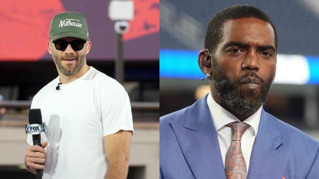 Julian Edelman and Randy Moss
