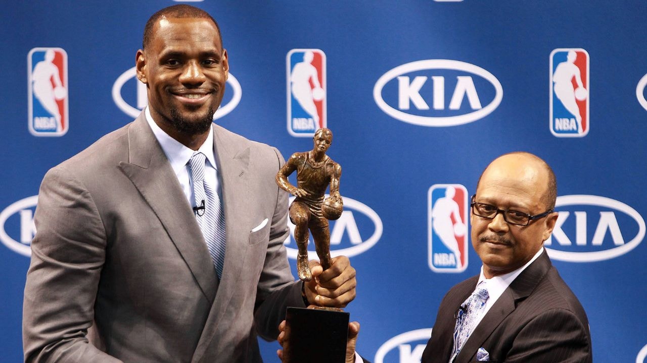 lebron 1st mvp