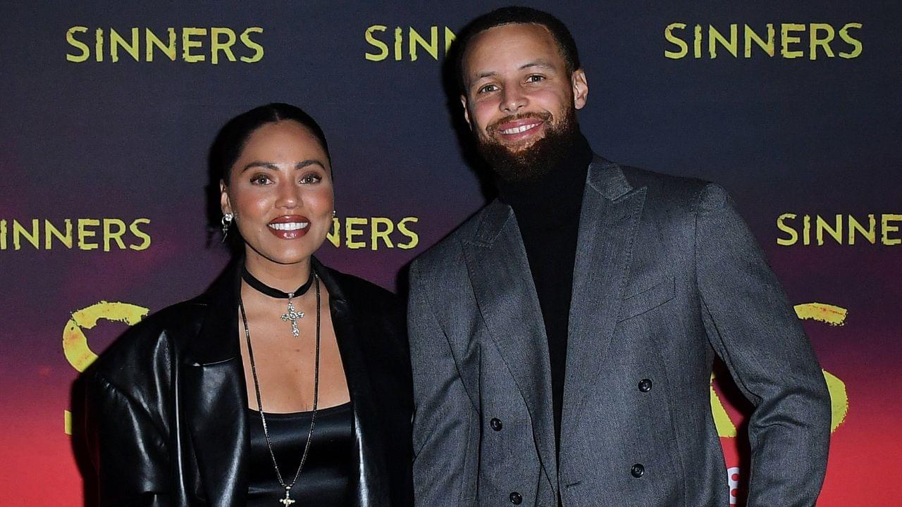 Ayesha and Steph Curry