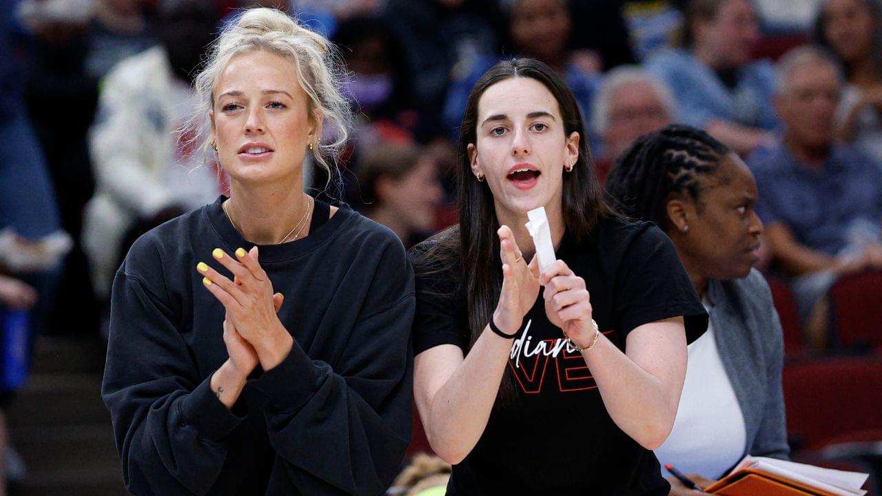 Sophie Cunningham and Caitlin Clark, Indiana Fever