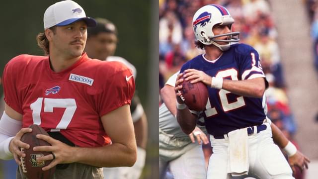 Josh Allen and Joe Ferguson