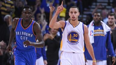Anthony Morrow and Stephen Curry