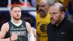 Donte DiVincenzo (L), Tom Thibodeau (R)