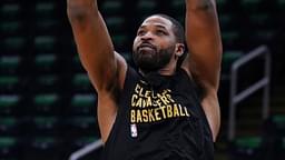 Cleveland Cavaliers forward Marcus Morris Sr. (24) warms up before the start of game two of the second round for the 2024 NBA playoffs against the Boston Celtics at TD Garden.