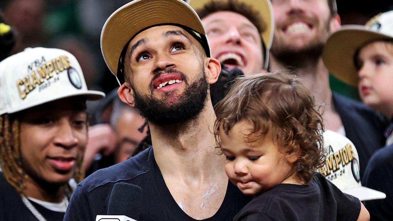 Boston Celtics Derrick White broke several teeth in 2024 Finals Game 5