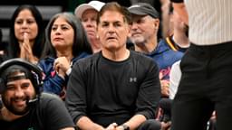 Dallas Mavericks minority owner Mark Cuban watches the game between the Dallas Wings and the Indiana Fever during the first quarter at the American Airlines Center.