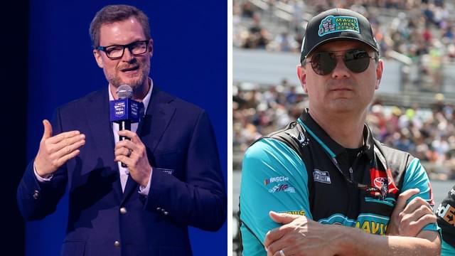 Dale Earnhardt Jr. and Chris Gabehart