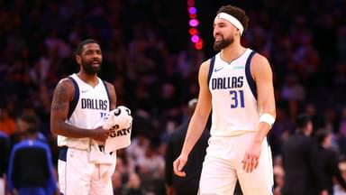 Kyrie Irving and Klay Thompson