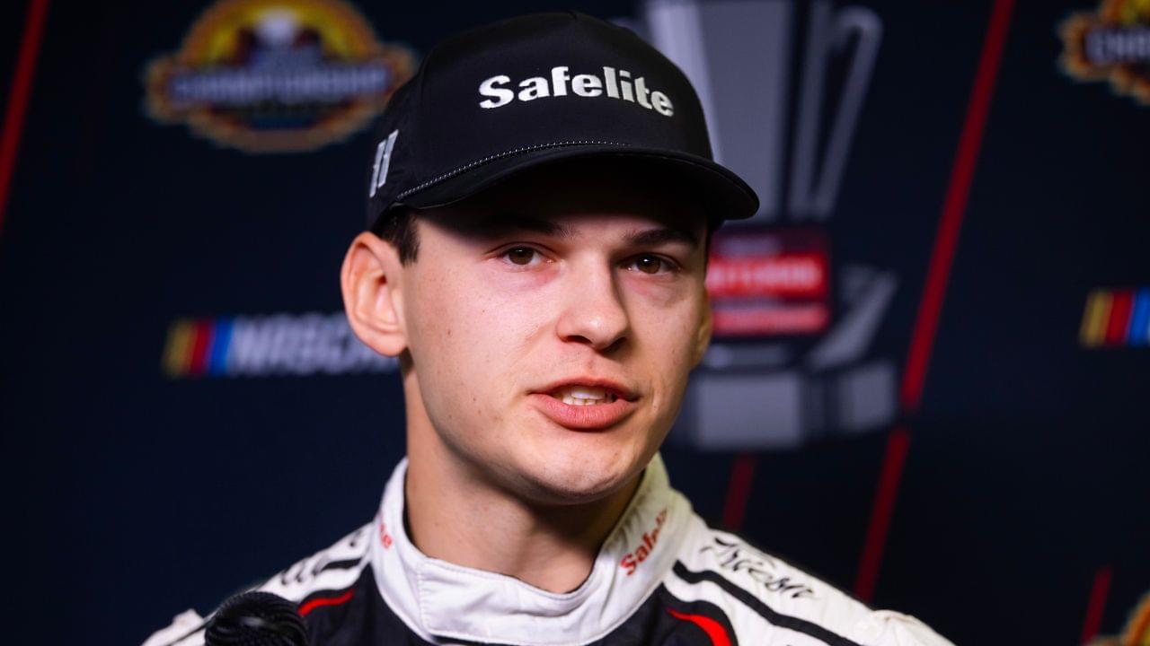 NASCAR Truck Series driver Corey Heim during Championship 4 Media Day at Phoenix Raceway.