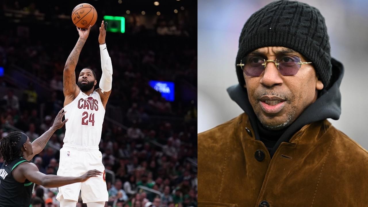 Marcus Morris (L), Stephen A. Smith (R)