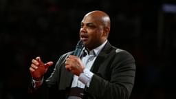 Phoenix Suns former guard Charles Barkley in attendance of the game against the Oklahoma City Thunder at Talking Stick Resort Arena. The Suns defeated the Thunder 118-111.