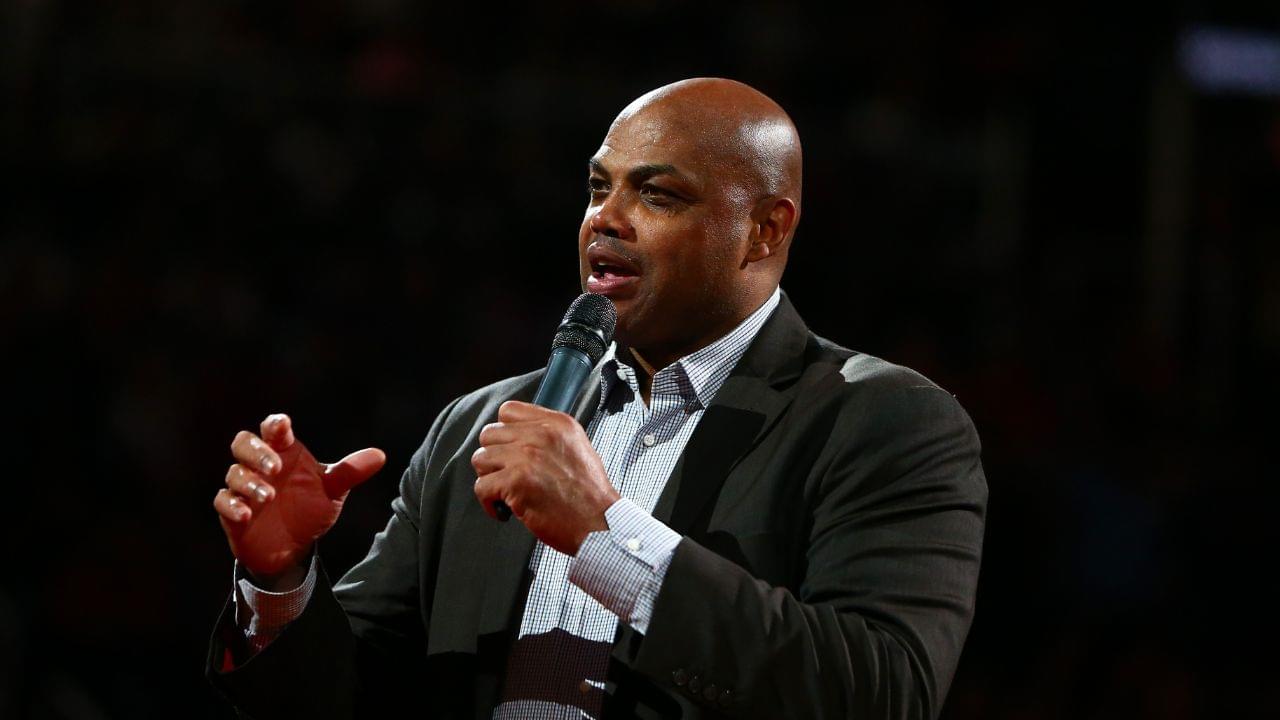 Phoenix Suns former guard Charles Barkley in attendance of the game against the Oklahoma City Thunder at Talking Stick Resort Arena. The Suns defeated the Thunder 118-111.