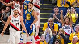 Steph Curry and Seth Curry (L), Dell Curry and Sonya Curry (R)