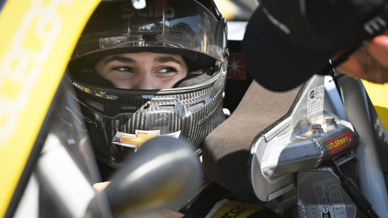 Tristan McKee prepares for TA2 practice at the Trans Am Cheese Capital Cup on Saturday, June 28, 2025, at Road America in Elkhart Lake, Wisconsin.