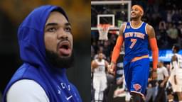 Karl-Anthony Towns, Carmelo Anthony