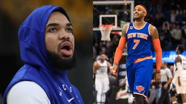 Karl-Anthony Towns, Carmelo Anthony