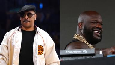 Eddie Murphy (L), Shaquille O’Neal (R)