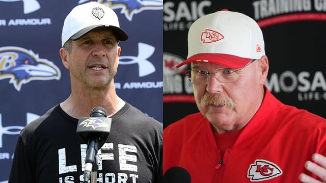 John Harbaugh and Andy Reid
