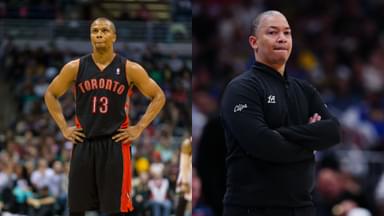 Sebastian Telfair (L) and Tyronn Lue (R)