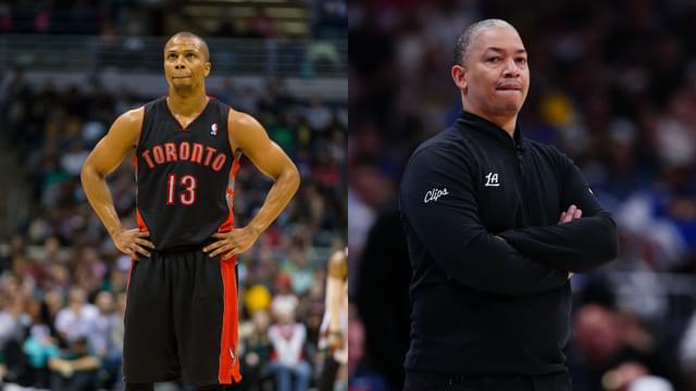 Sebastian Telfair (L) and Tyronn Lue (R)