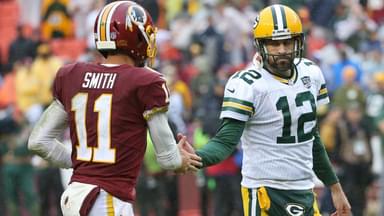 Alex Smith and Aaron Rodgers