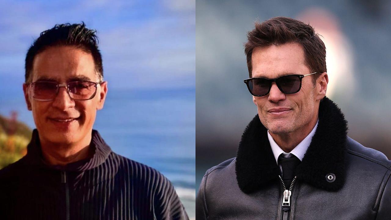 Gotham Chopra and Tom Brady