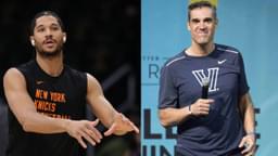 Josh Hart (L), Jay Wright (R)