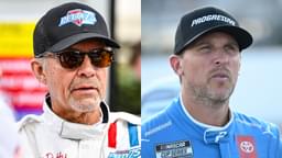 Kyle Petty (L) and Denny Hamlin (R)