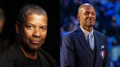 Denzel Washington (L) and Ray Allen (R)