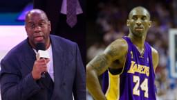 Magic Johnson (L), Kobe Bryant (R)