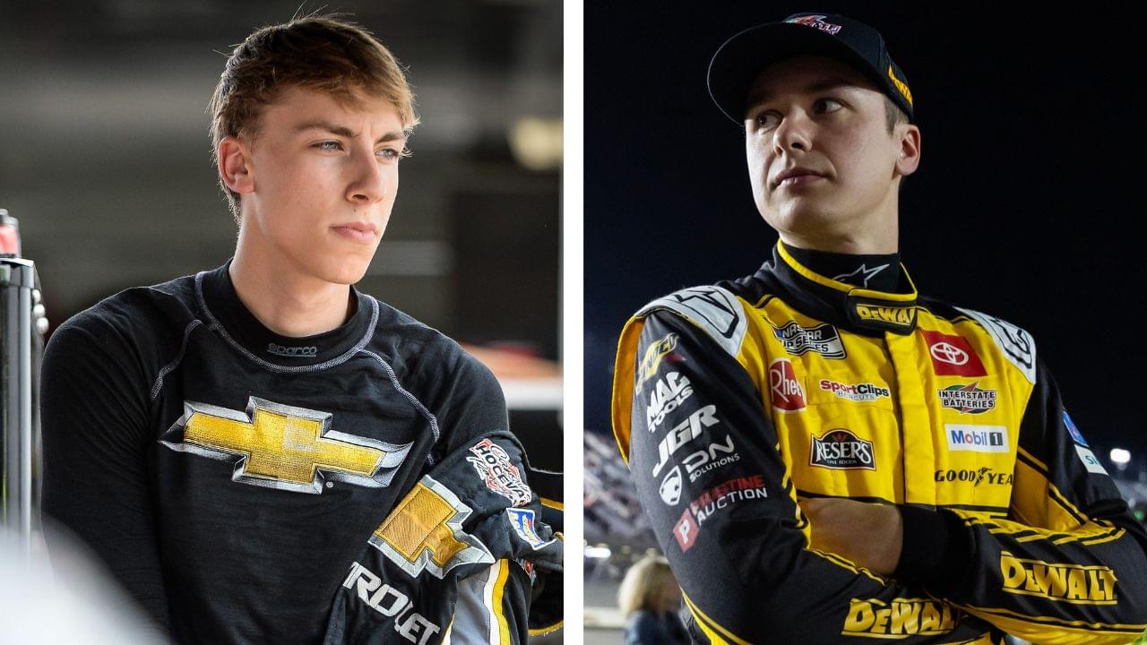 Carson Hocevar and Christopher Bell