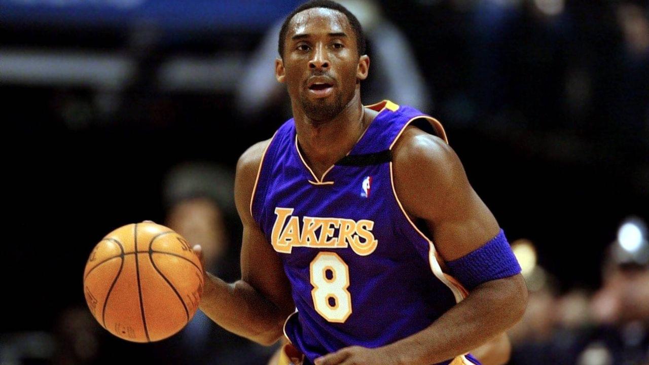 Kobe Bryant (Lakers) am Ball Basketball Herren NBA 2002 2003, Dallas - Los Angeles Lakers