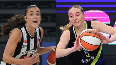 Nika Muhl (L), Paige Bueckers (R)