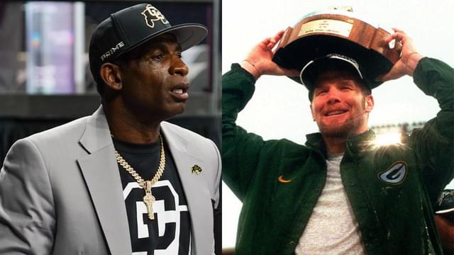 Deion Sanders and Brett Favre