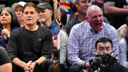 Mark Cuban (L), Steve Ballmer (R)