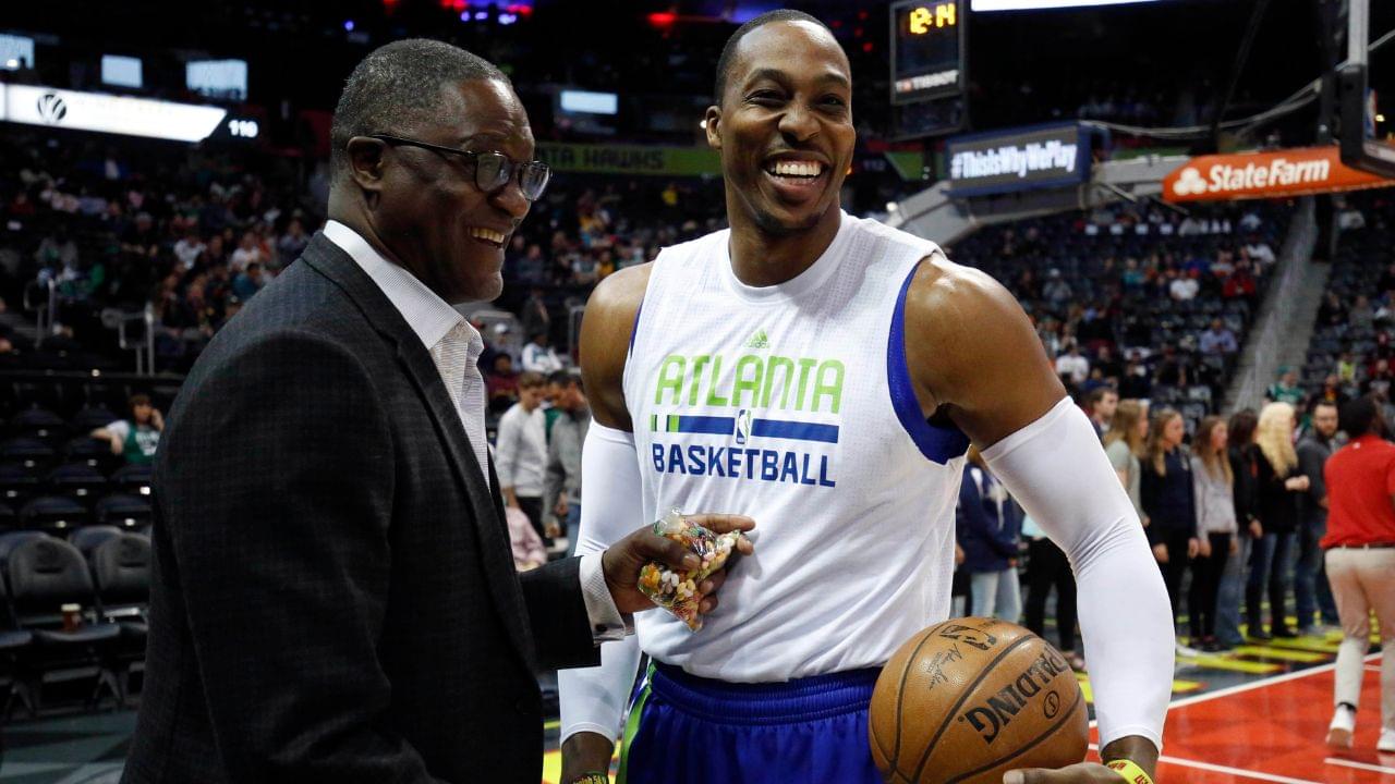 Dominique Wilkins and Dwight Howard
