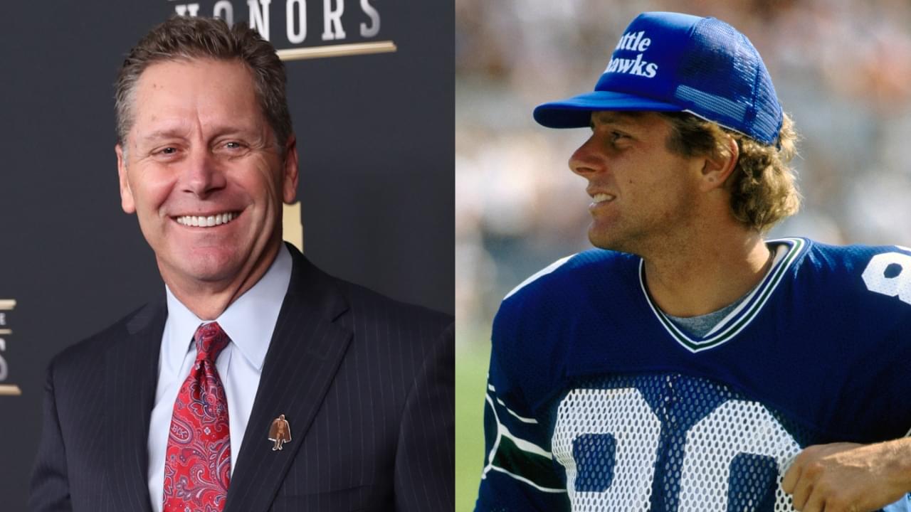 Steve Largent old, Steve Largent young