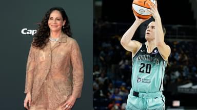 Sue Bird (L), Sabrina Inescou (R)