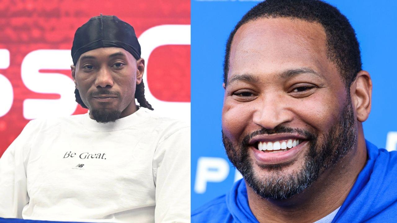 Kawhi Leonard (L), Robert Horry (R)
